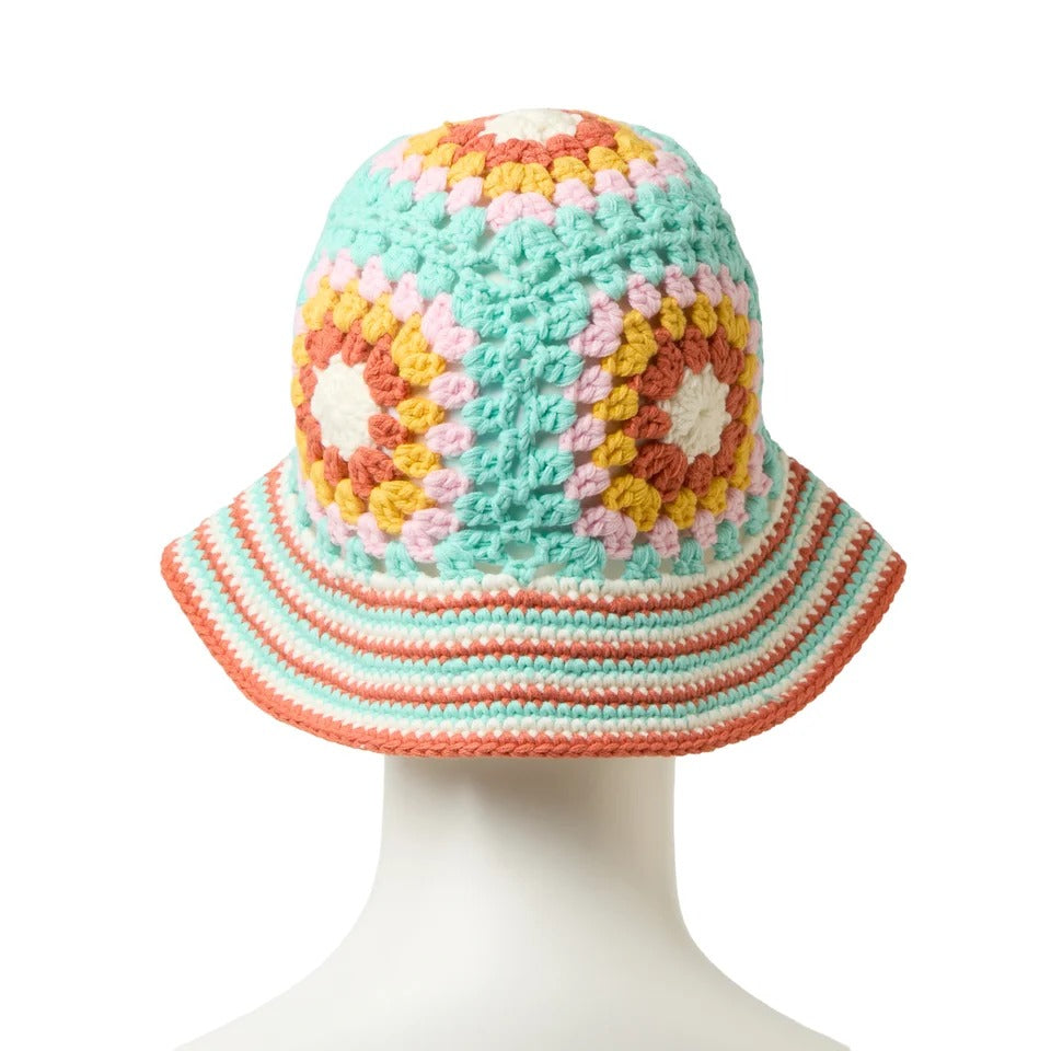 NEW ERA - CROCHET KNIT BUCKET EXPLORER SEAN WOTHERSPOON BLUE TINT【15156375】