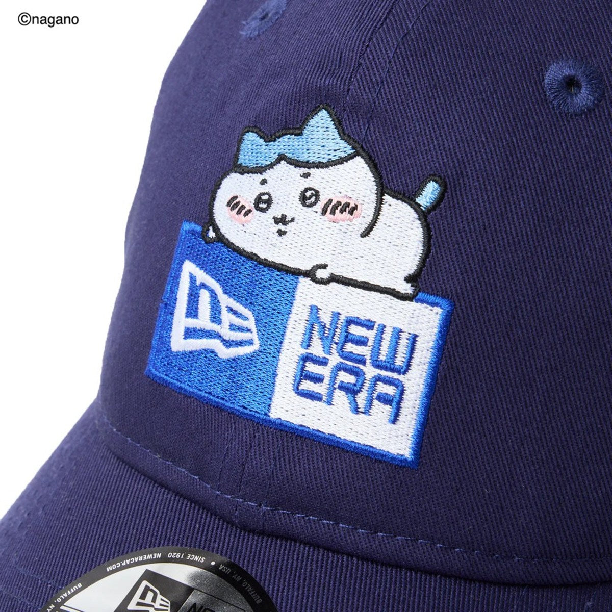 NEW ERA - 9TWENTY ちいかわ / ボックスロゴ ハチワレ ライトネイビー【14864517】