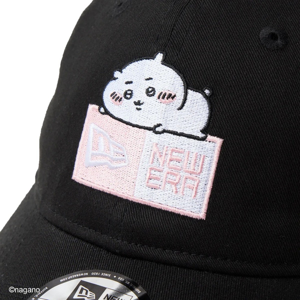 NEW ERA - 9TWENTY ちいかわ / ボックスロゴ ちいかわ ブラック