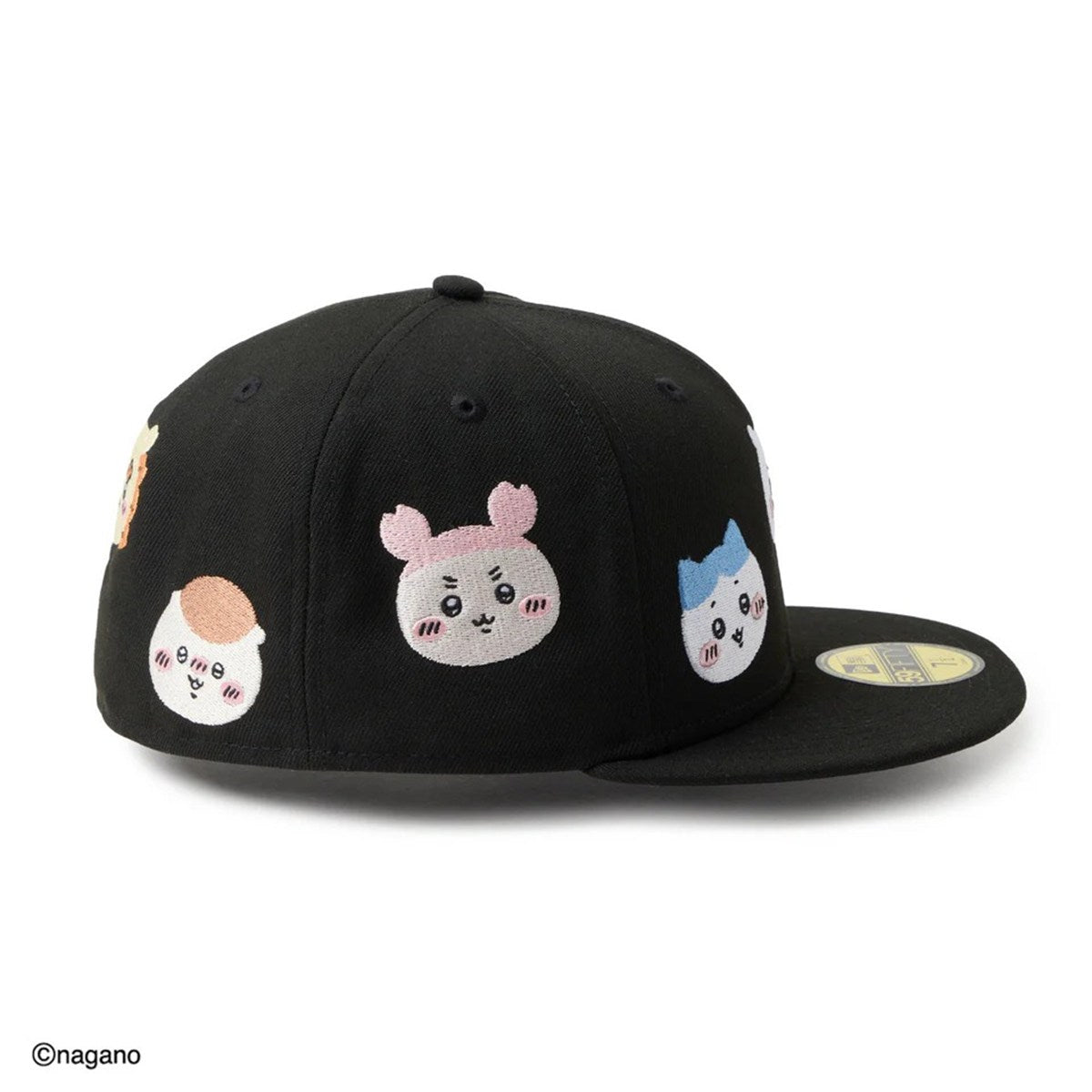 NEW ERA - 59FIFTY ちいかわ / キャラALL OVER ブラック【14864521】