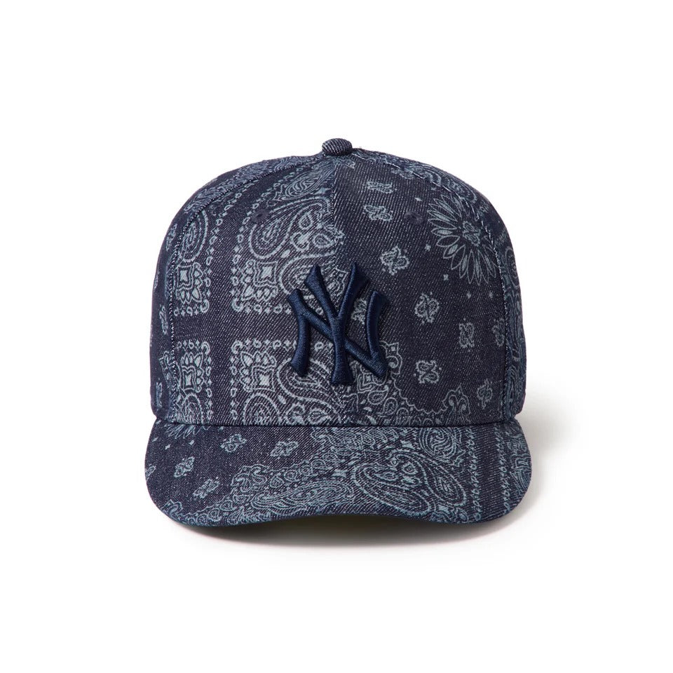 NEW ERA - NEW YORK YANKEES LAS BUR OUT PC 59FIFTY DENIM【15136904】