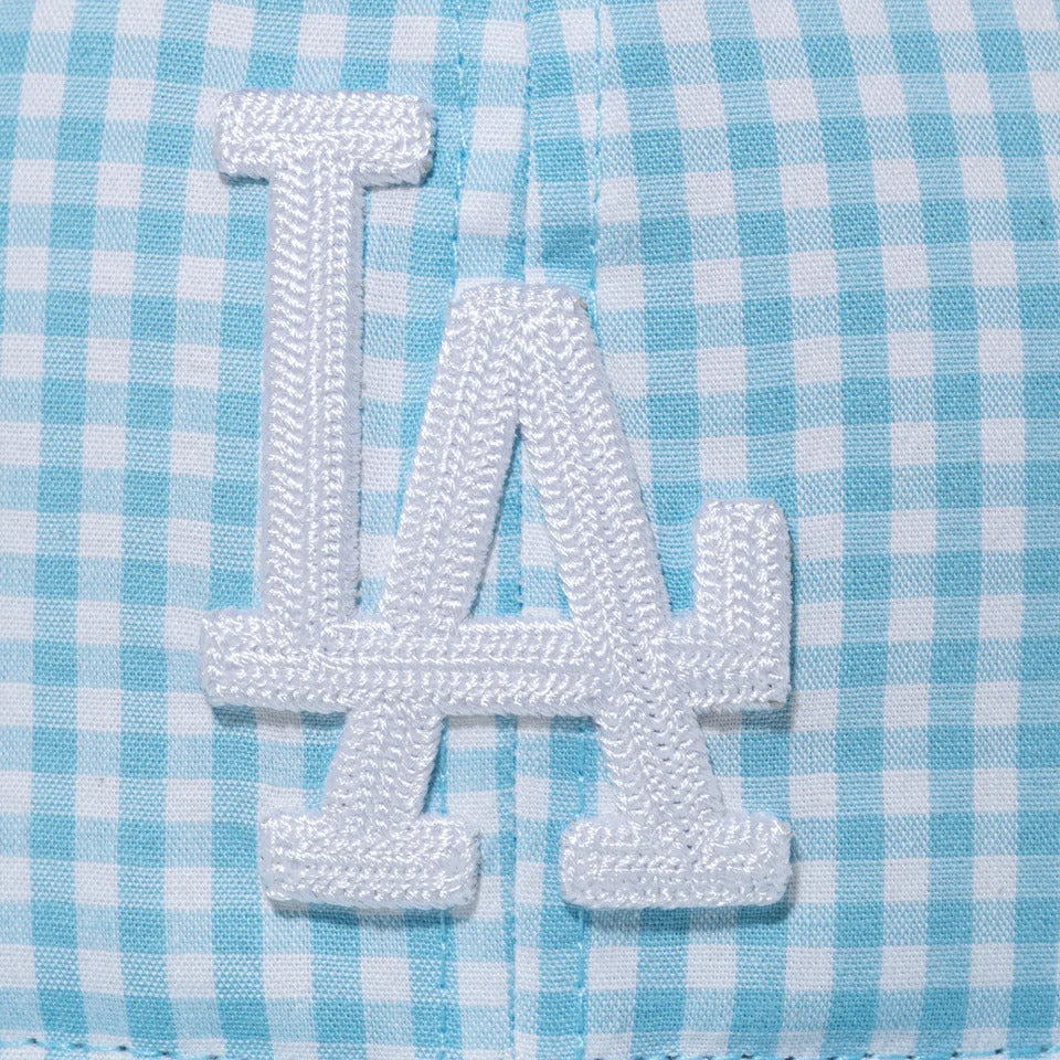 NEW ERA Los Angeles Dodgers - 9FIFTY Soft Buckram Father's Day CHECK LIGHT BLUE【15146310】