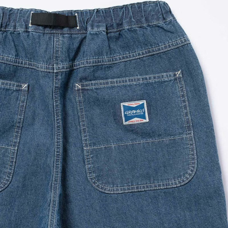 Gramicci - JAPANESE CHAMBRAY DOUBLE KNEE BLUE【G6SM-P015】
