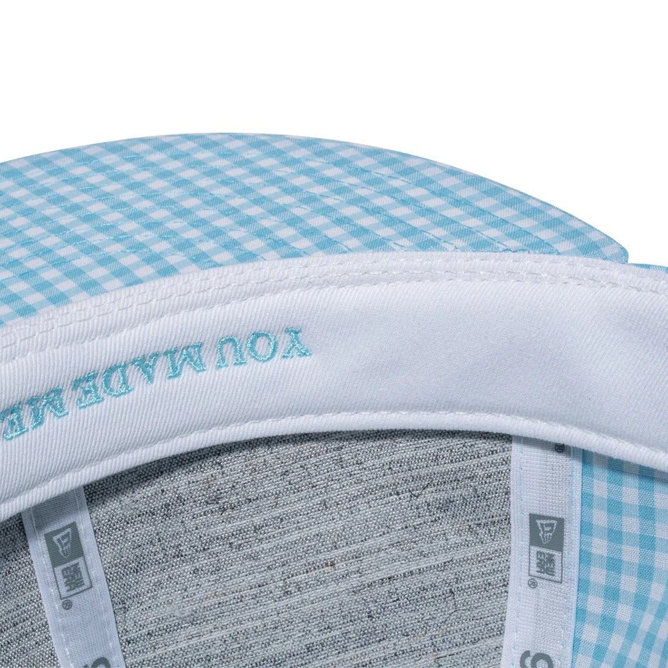 NEW ERA Los Angeles Dodgers - 9FIFTY Soft Buckram Father's Day CHECK LIGHT BLUE【15146310】