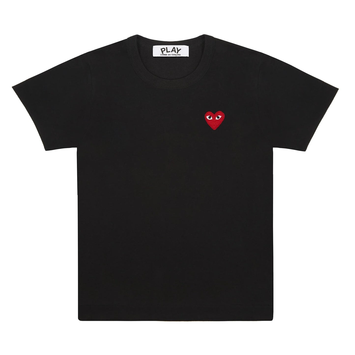 PLAY CDG  MINI HEART T-SHIRT BLACK/RED【AX-T108-051】