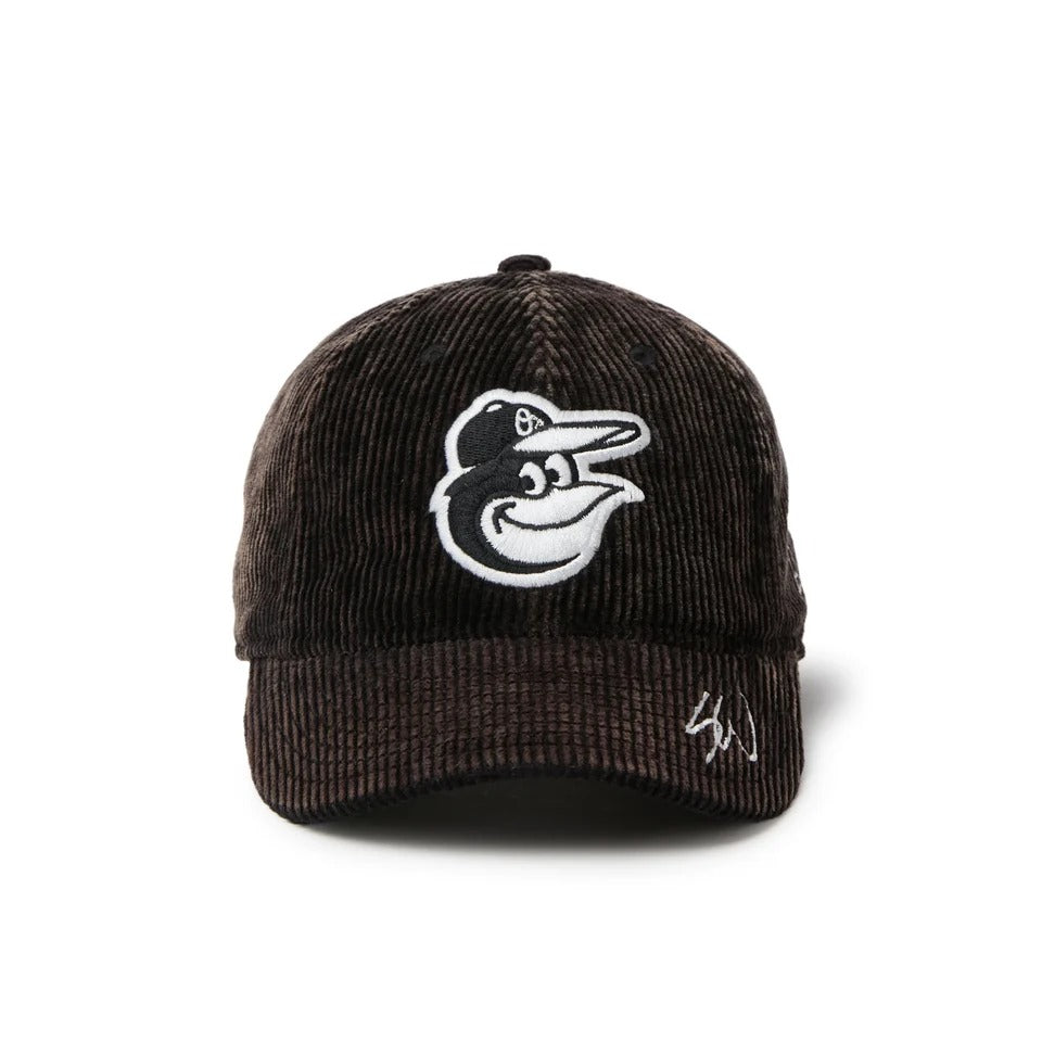 NEW ERA - 9THIRTY SEAN WOTHERSPOON BALTIMORE ORIOLES FADED CORDUROY BLACK【15156448】