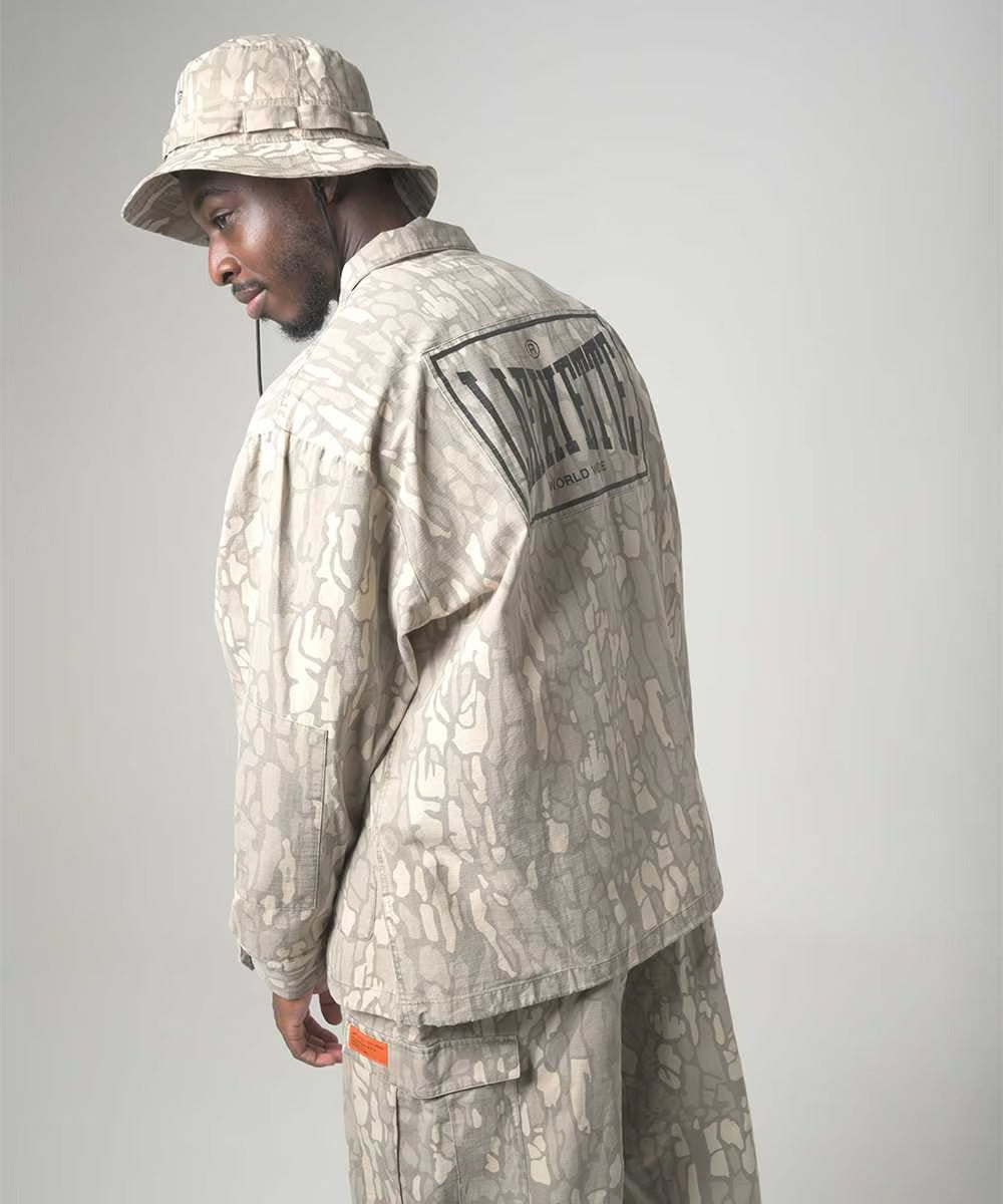 LFYT - WASHED RIPSTOP FIELD SHIRT【LA260201】