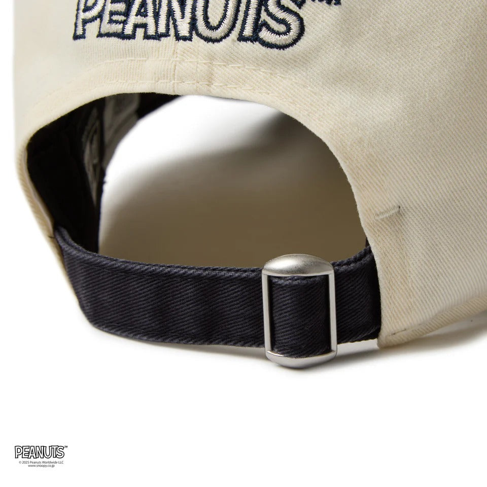 NEW ERA PEANUTS - 9TWENTY SNOOPY AND OLAF CHROME/NAVY【14682619】