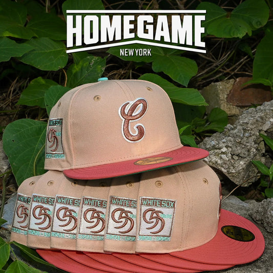 NEW ERA - Chicago White Sox 95 Years 59Fifty Canded Pecan/Coral