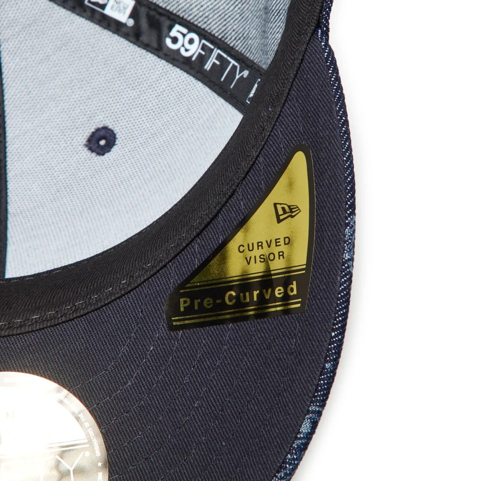 NEW ERA - NEW YORK YANKEES LAS BUR OUT PC 59FIFTY DENIM【15136904】