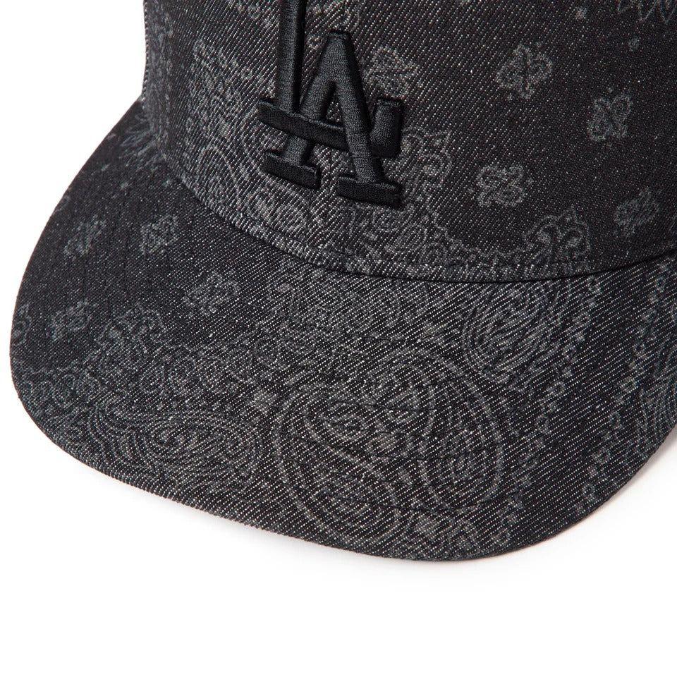 NEW ERA - Los Angeles Dodgers LAS BUR OUT PC 59FIFTY BLACK【15136906】
