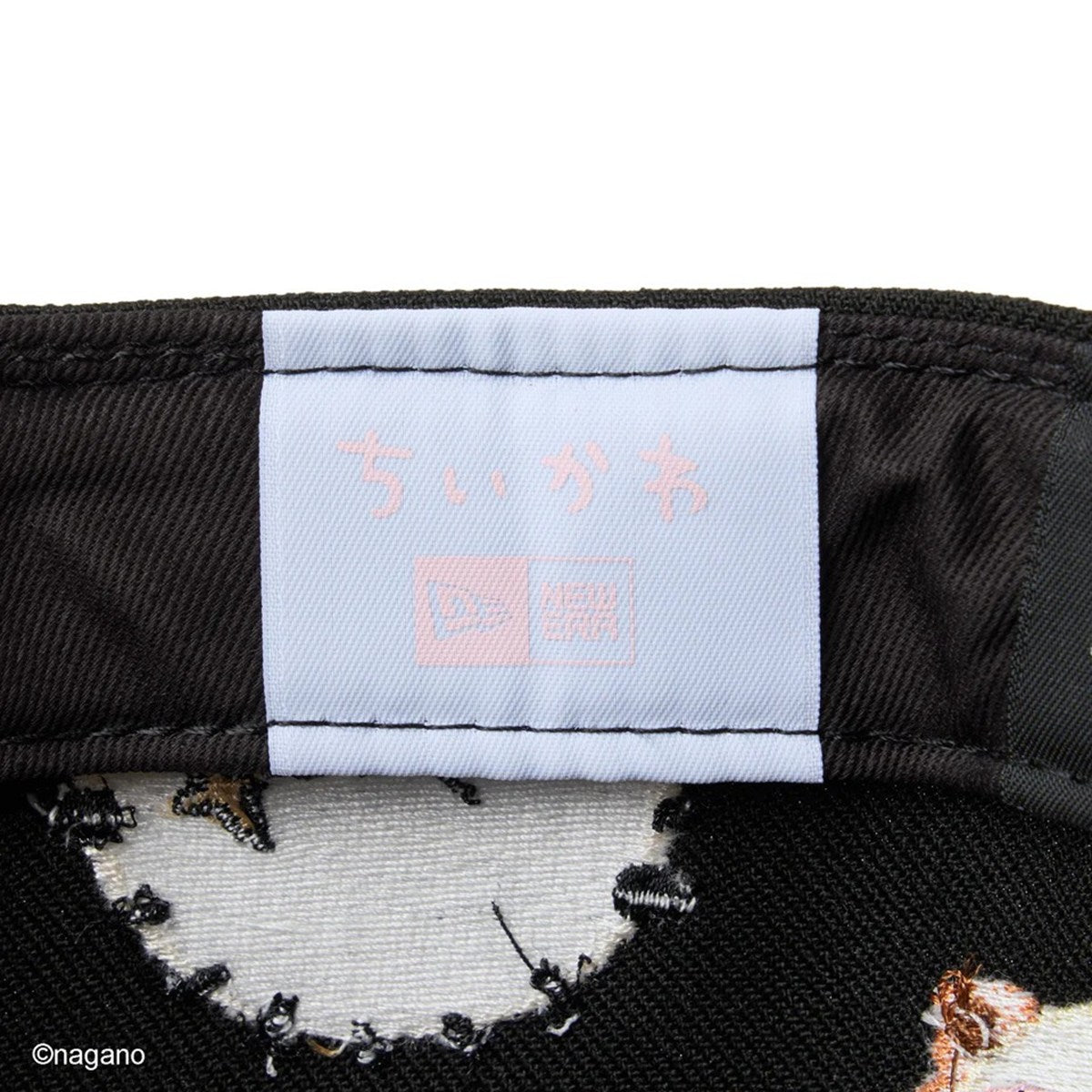 NEW ERA - 59FIFTY ちいかわ / キャラALL OVER ブラック【14864521