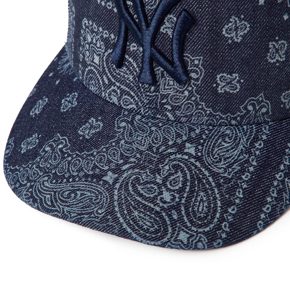 NEW ERA - NEW YORK YANKEES LAS BUR OUT PC 59FIFTY DENIM【15136904】