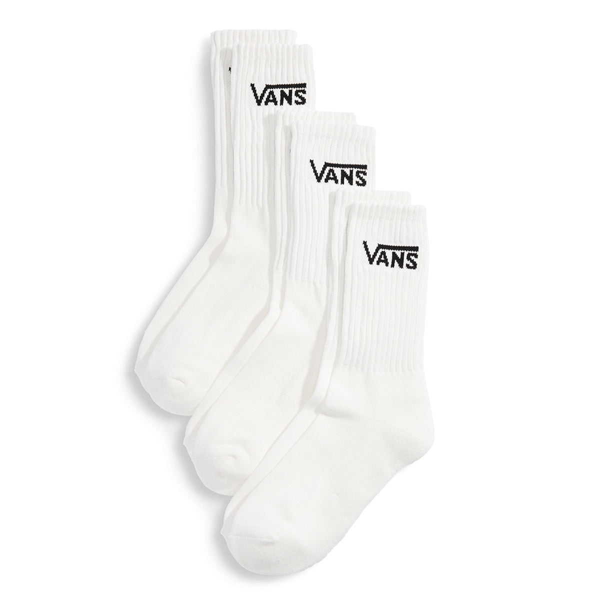 VANS - CLASSIC CREW SOX WHITE【VN000QBVWHT】