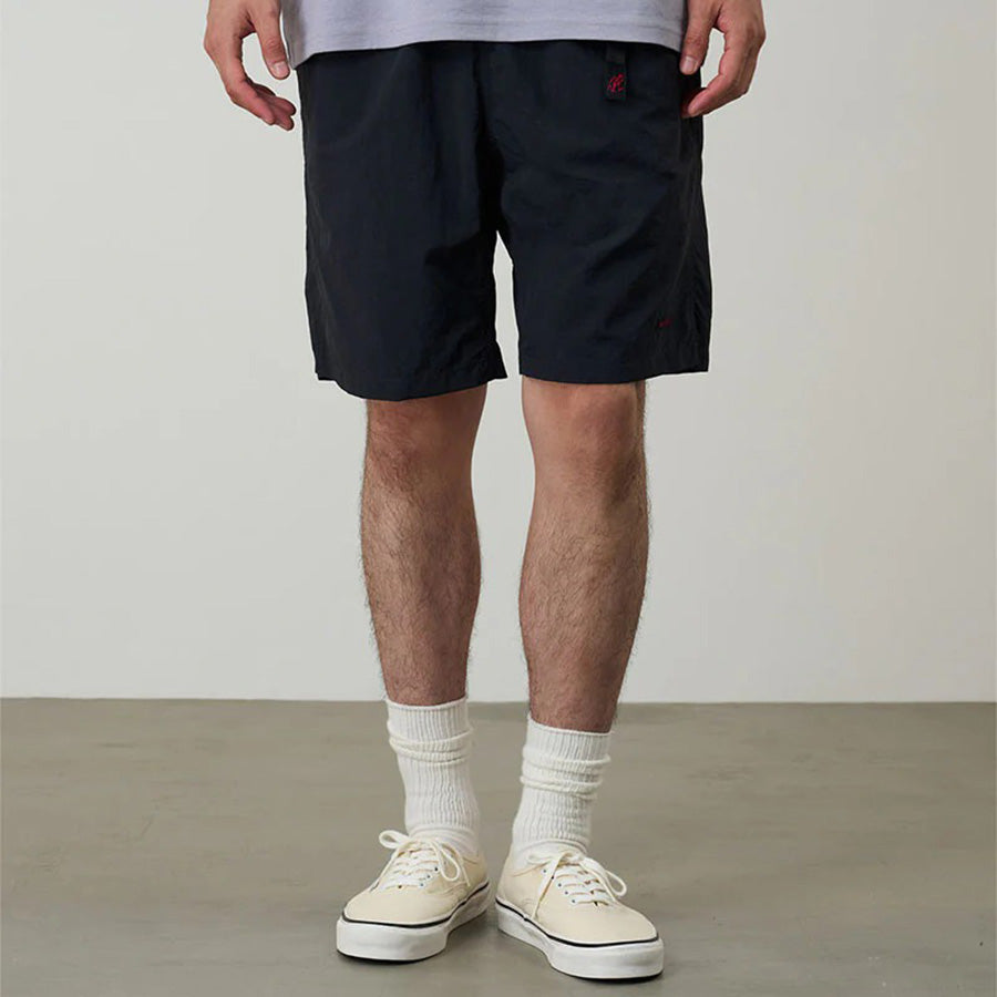 Gramicci - NYLON PACKABLE G-SHORT BLACK【G6SM-P082】