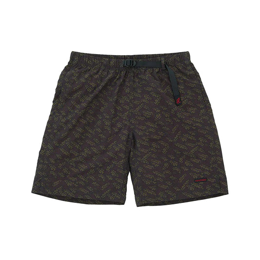 Gramicci - NYLON PACKABLE G-SHORT BROWN LEAF【G6SM-P082】