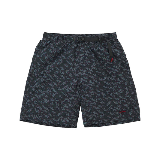 Gramicci - NYLON PACKABLE G-SHORT NAVY LEAF【G6SM-P082】