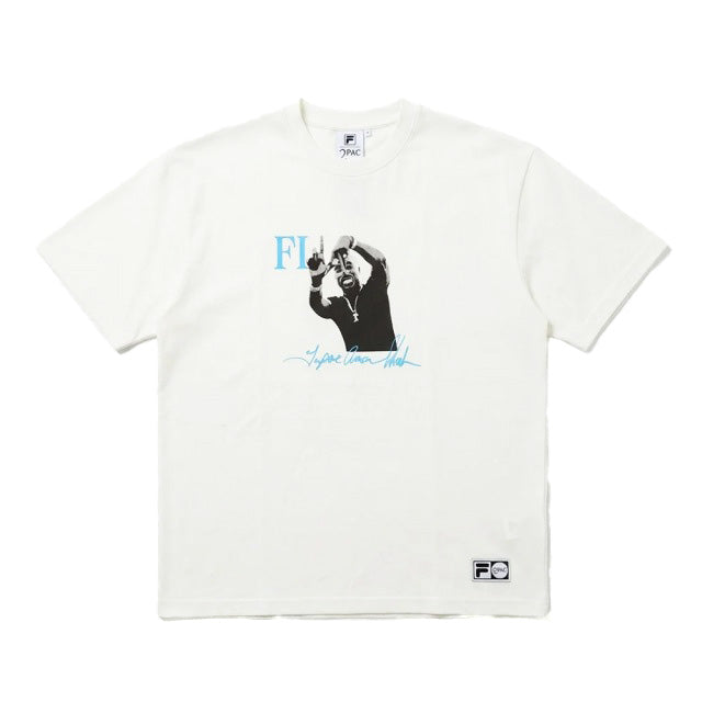 FILA - S/S PHOTO TEE02 WHITE【SM6SAU702-WT0】