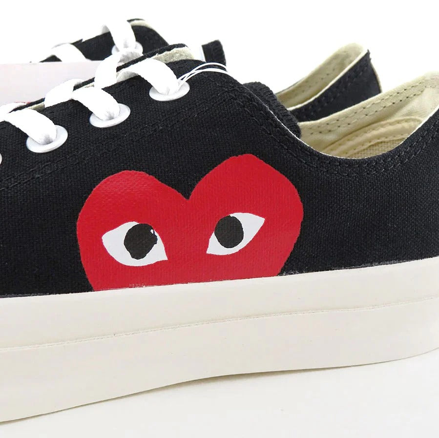 PLAY CONVERSE - CHUCK TAYLOR LOW BLACK 【AZ-K114-001】