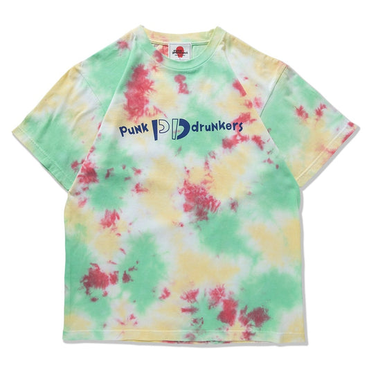 PUNK DRUNKERS - タイダイアイスTEE GREEN【PDS-25096】