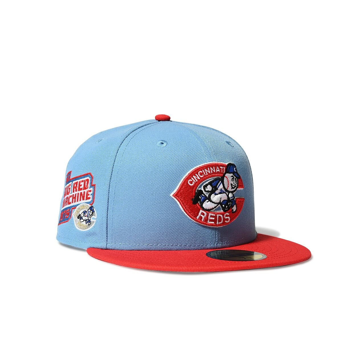 NEW ERA - Cincinnati Reds CO 1975 Big Red Machine 59FIFTY LIGHT BLUE/RED【70940918】