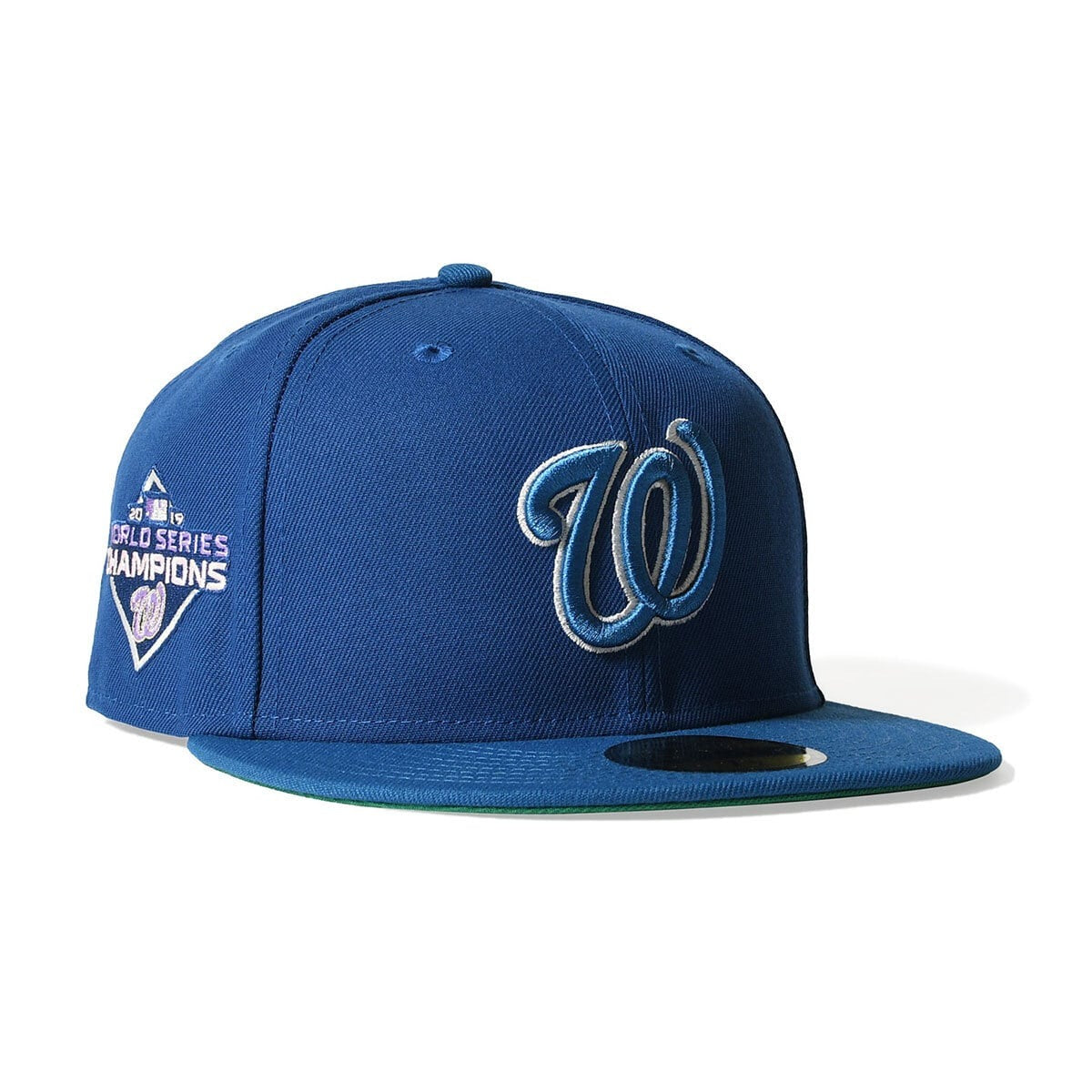 NEW ERA - Washington Nationals CO 59FIFTY 2019 World Series Songbird Blue/Seashore【70982640】
