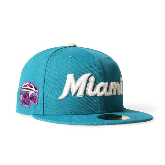 NEW ERA - Miami Marlins CO MARLINS PARK 2012 59FIFTY TITLEWAVE【70978306】