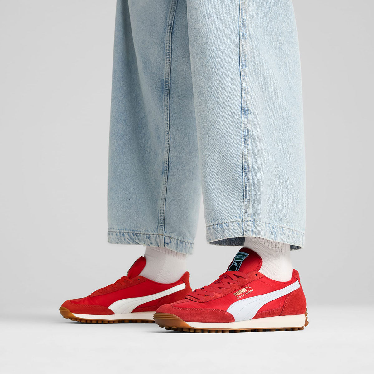 PUMA - EASY RIDER VINTAGE RED/WHITE 【399028-01】