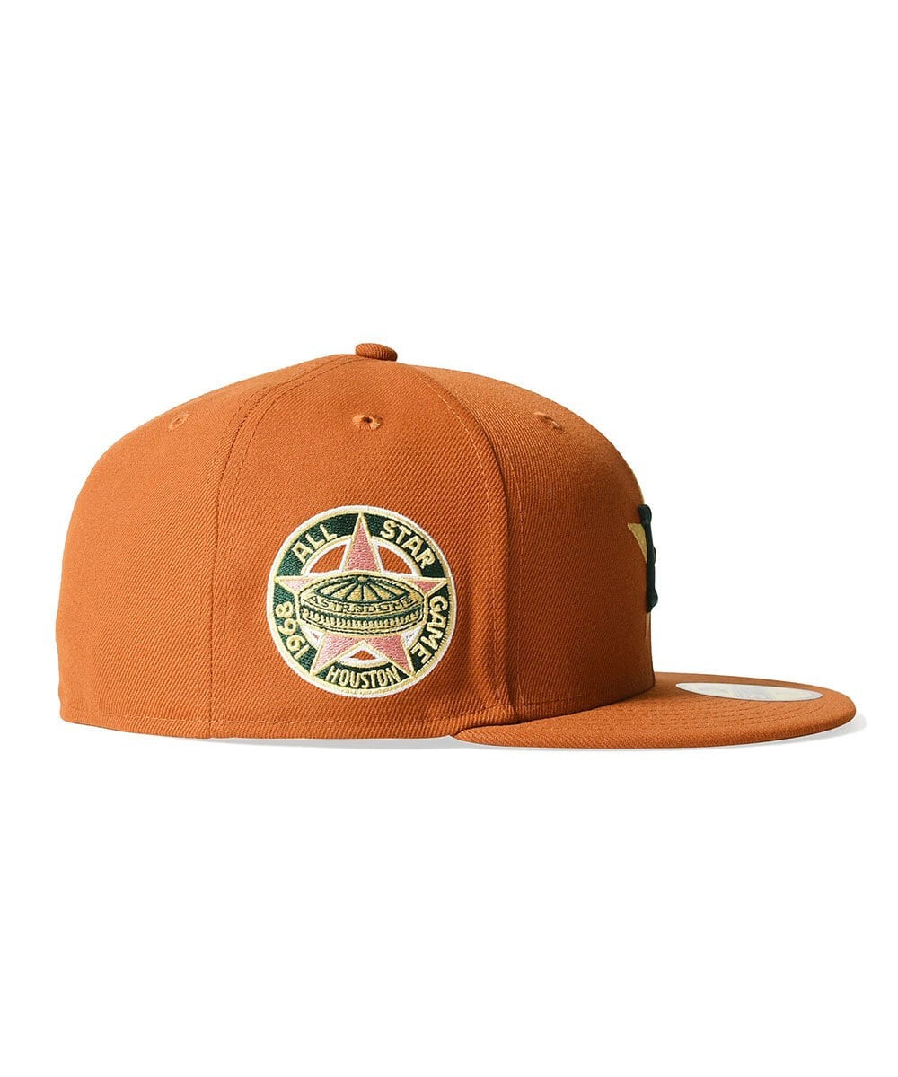 NEW ERA - Houston Astros CO 1968 ASG ASTRODOME 59FIFTY RUST ORANGE【70978318】