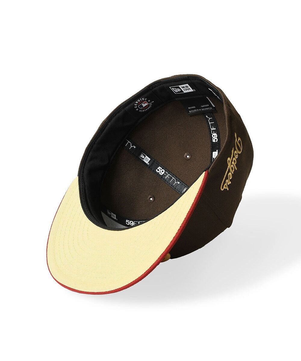 NEW ERA - Los Angeles Dodgers CO CITY CONNECT 59FIFTY WALNUT/HYPER RED【70978203】