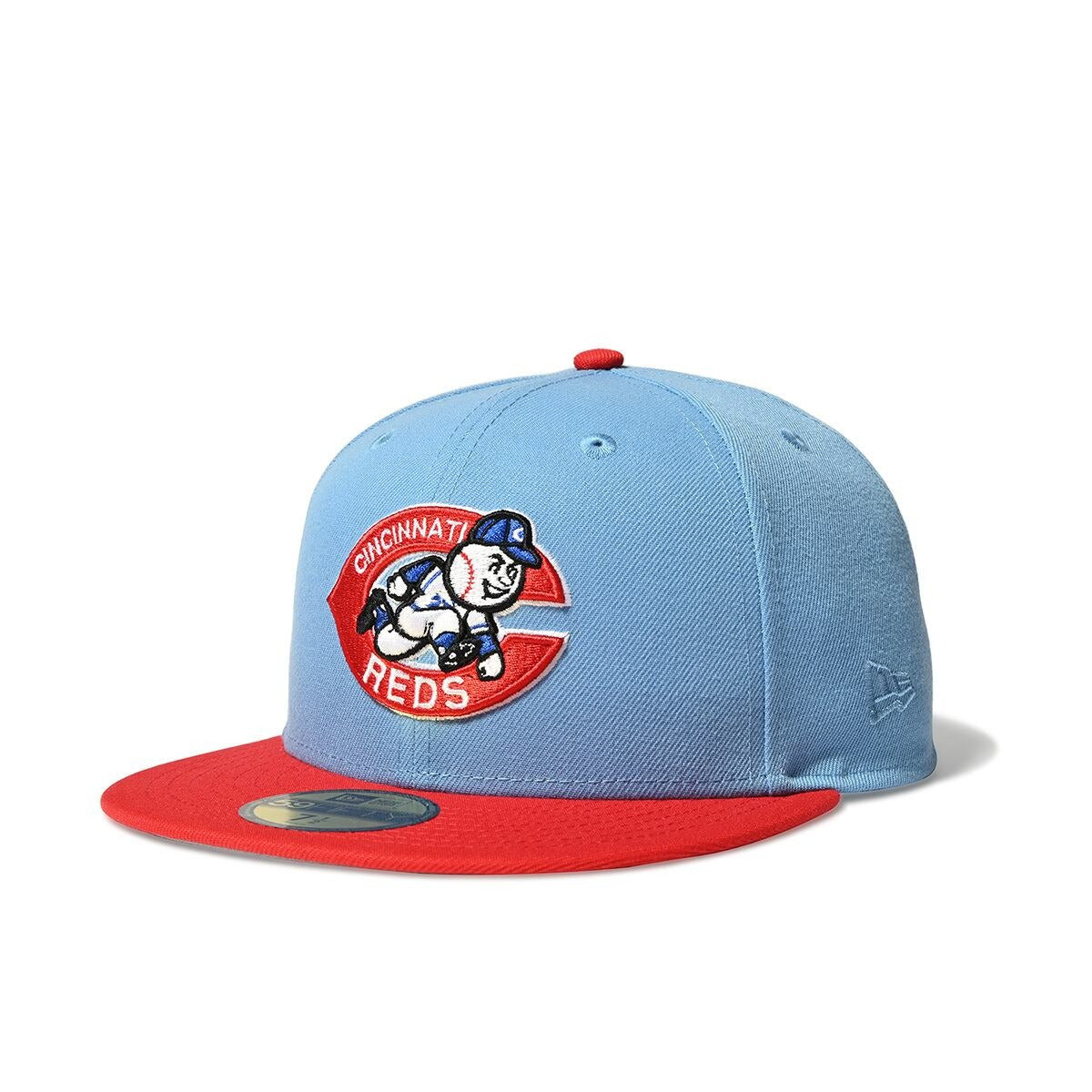 NEW ERA - Cincinnati Reds CO 1975 Big Red Machine 59FIFTY LIGHT BLUE/RED【70940918】