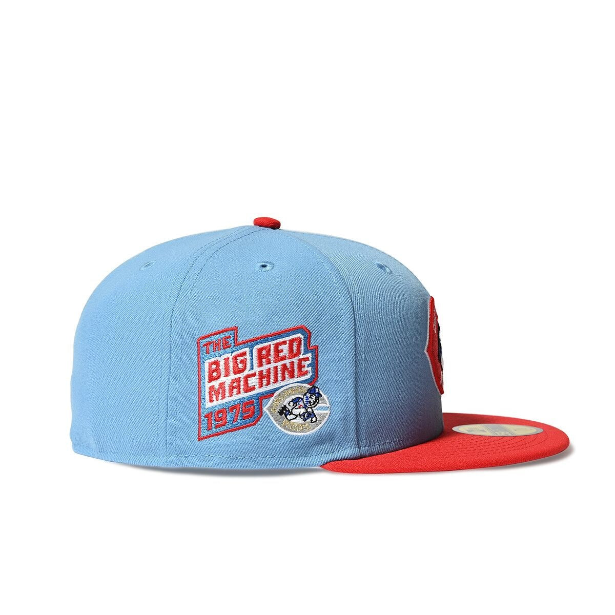 NEW ERA - Cincinnati Reds CO 1975 Big Red Machine 59FIFTY LIGHT BLUE/RED【70940918】