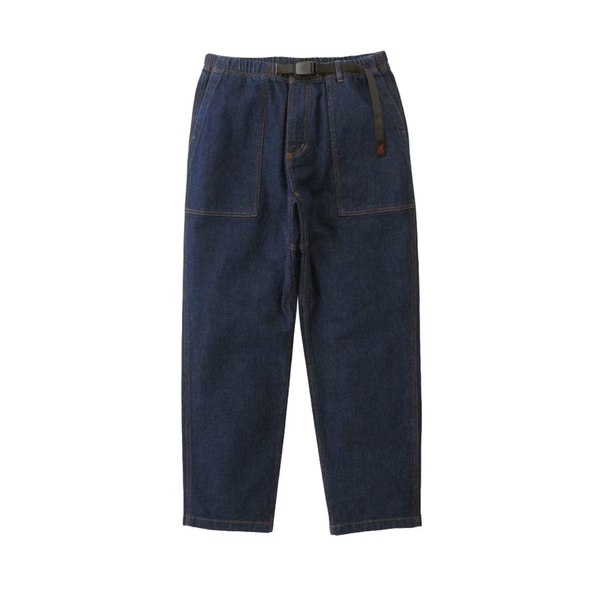 Gramicci - STRETCH DENIM LOOSE TAPERED RIDGE PANT ONE WASH【GUP6-SJP009】