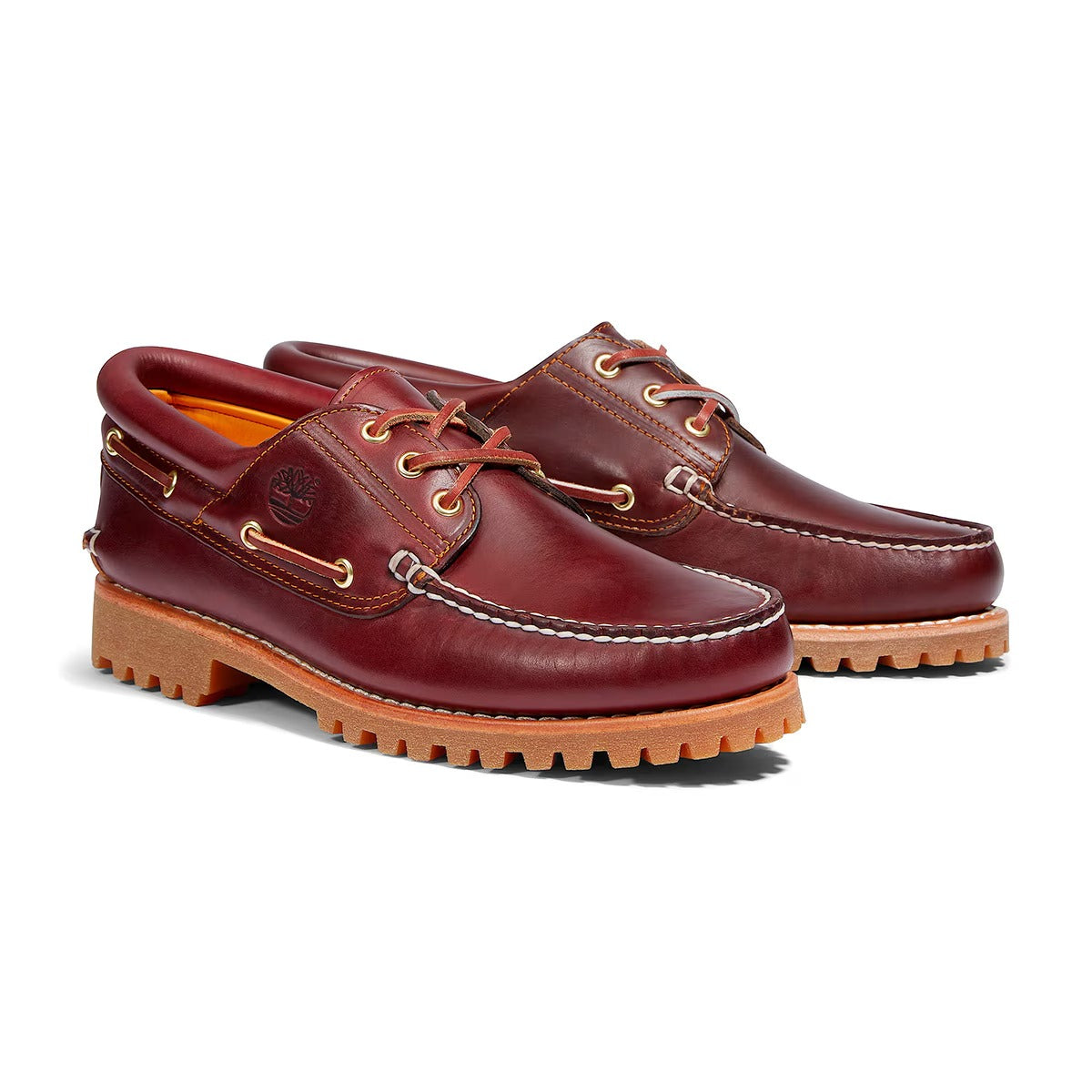 TIMBERLAND - TRAD HS 3 EYE LUG Burgundy Full Grain【50009648】