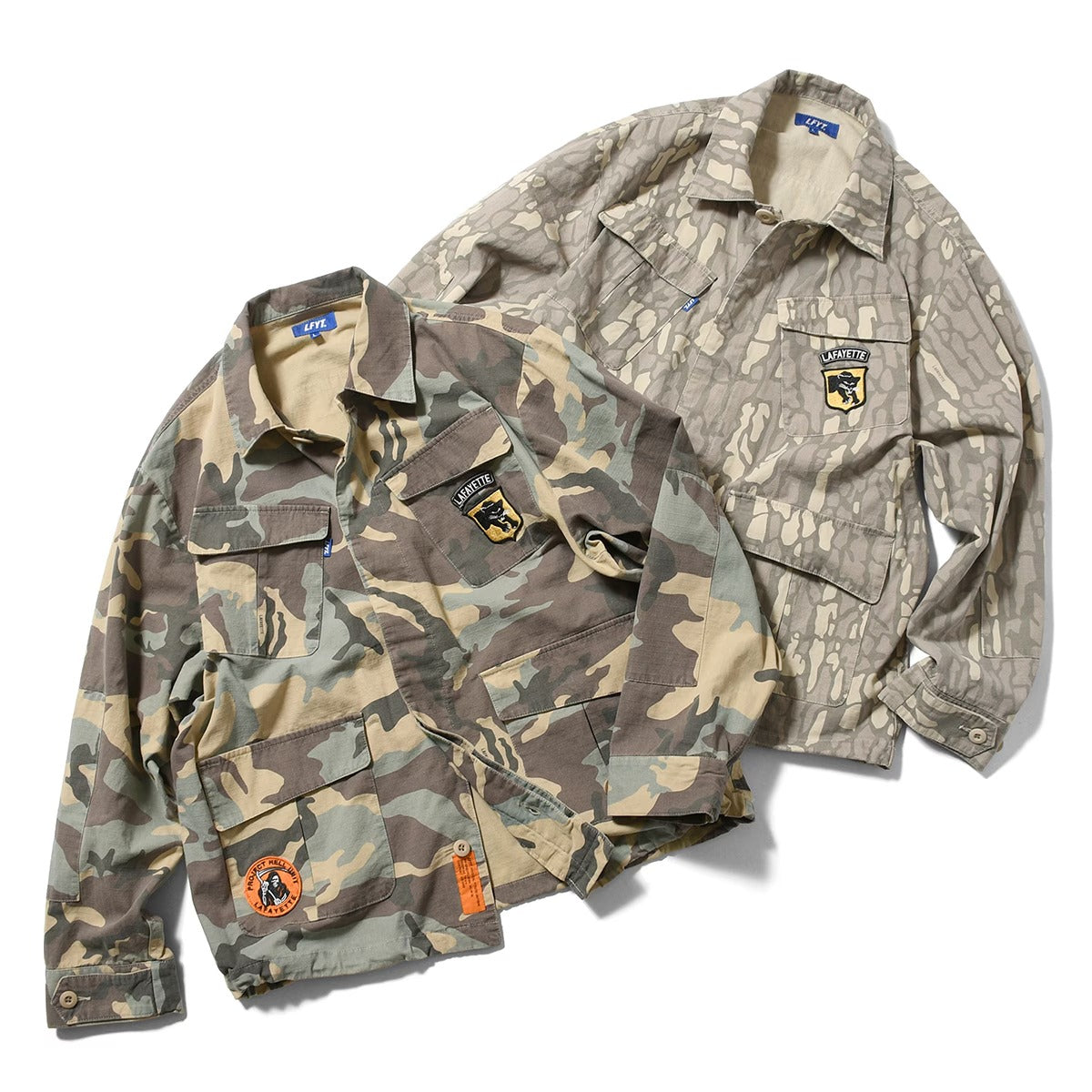 LFYT - WASHED RIPSTOP FIELD SHIRT【LA260201】
