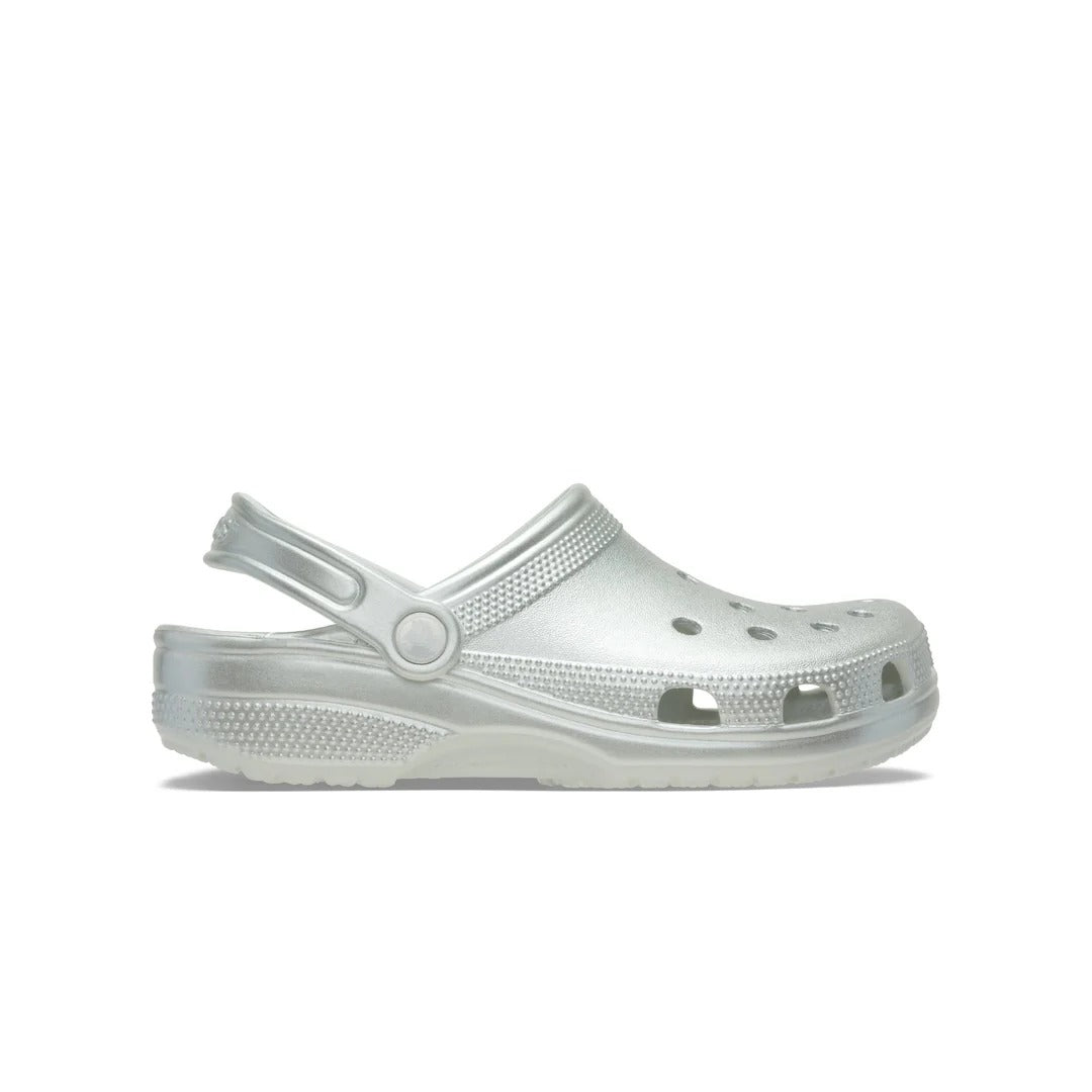 CROCS - CLASSIC TINTED METALLIC CLOG Moonlight【214010-1NK】
