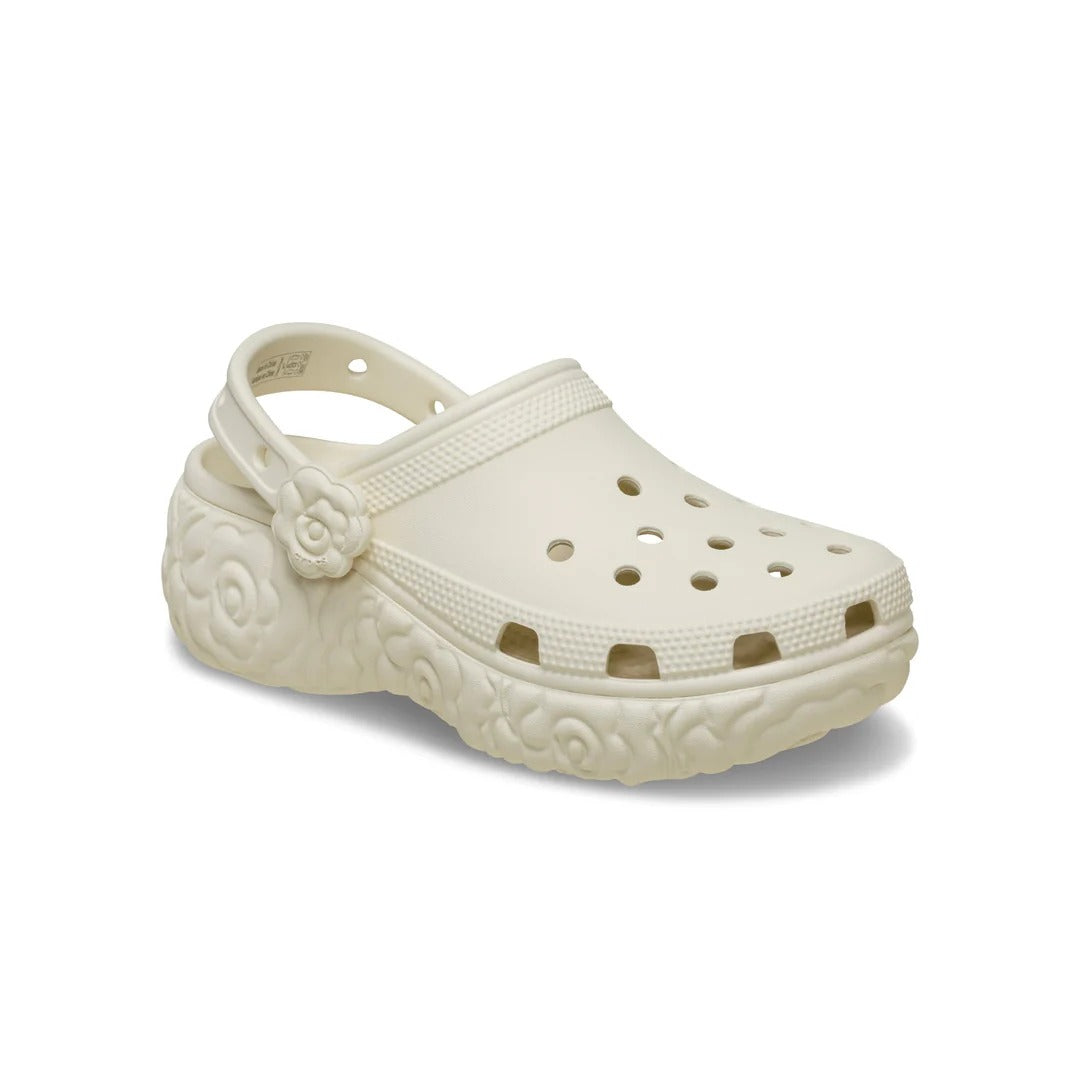CROCS - CLASSIC PLATFORM BLOOM CLOG Summit White【213447-2MD】