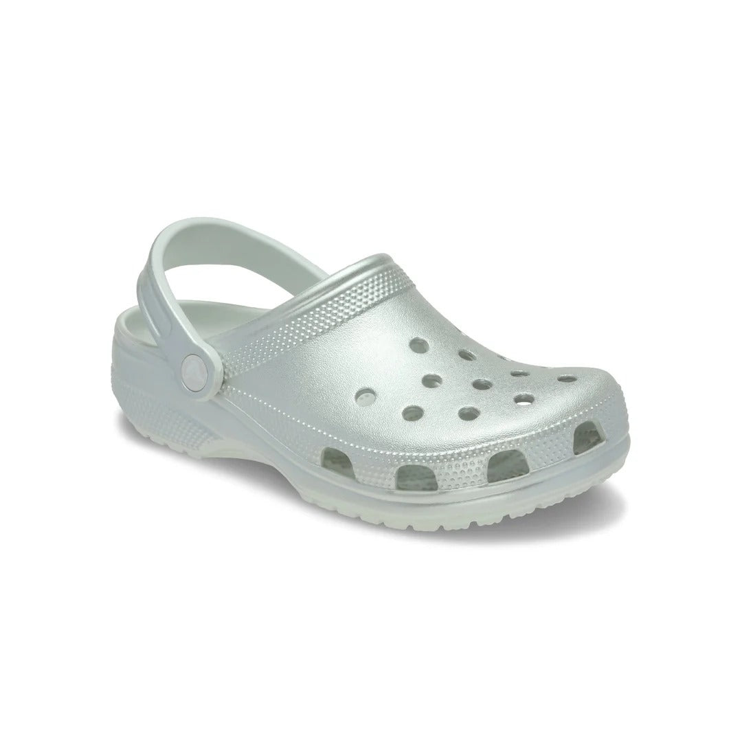 CROCS - CLASSIC TINTED METALLIC CLOG Moonlight【214010-1NK】
