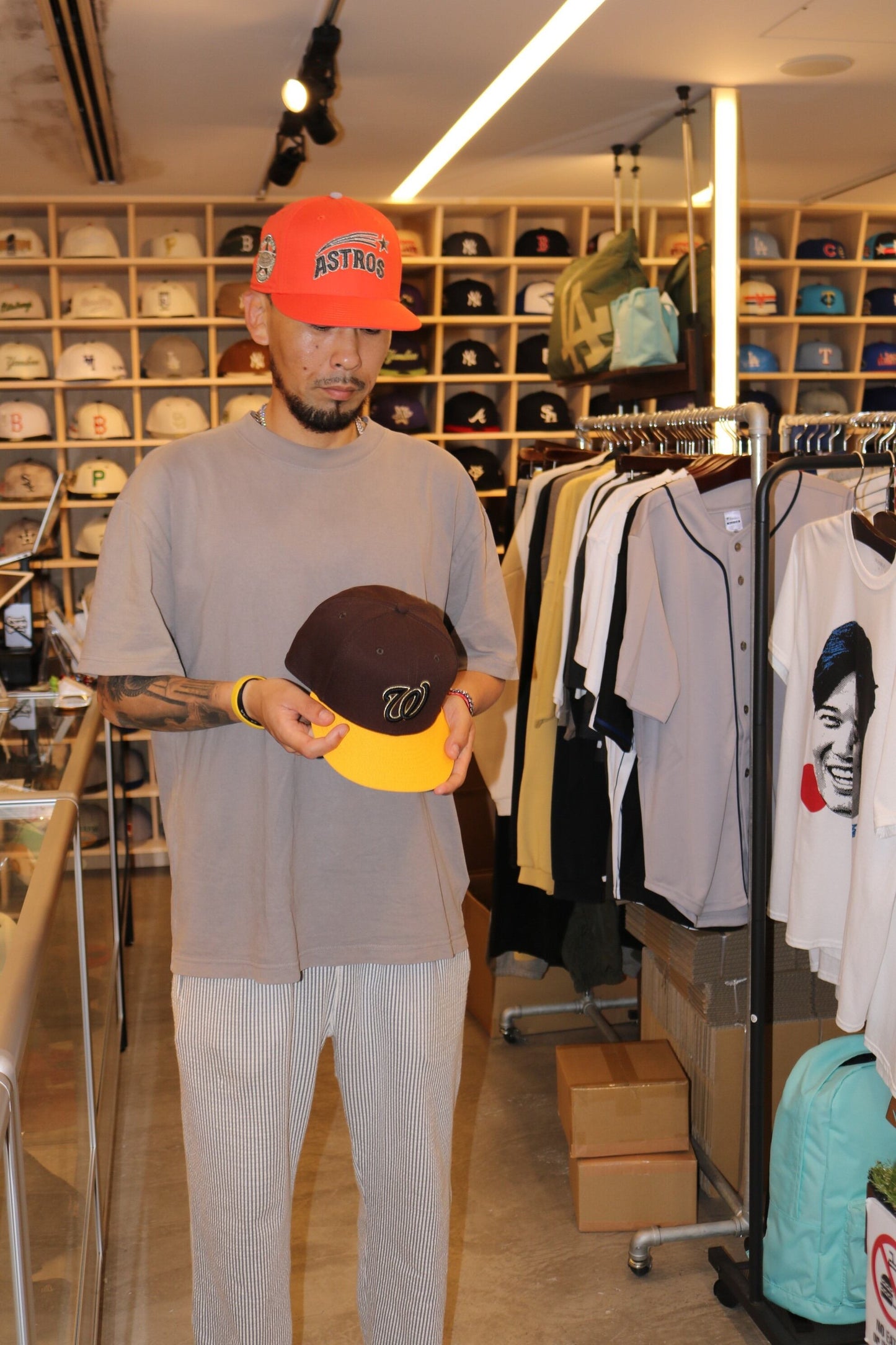 NEW ERA -  HOUSTON ASTROS CO 1968 ASG 59FIFTY ORANGE【70940905】