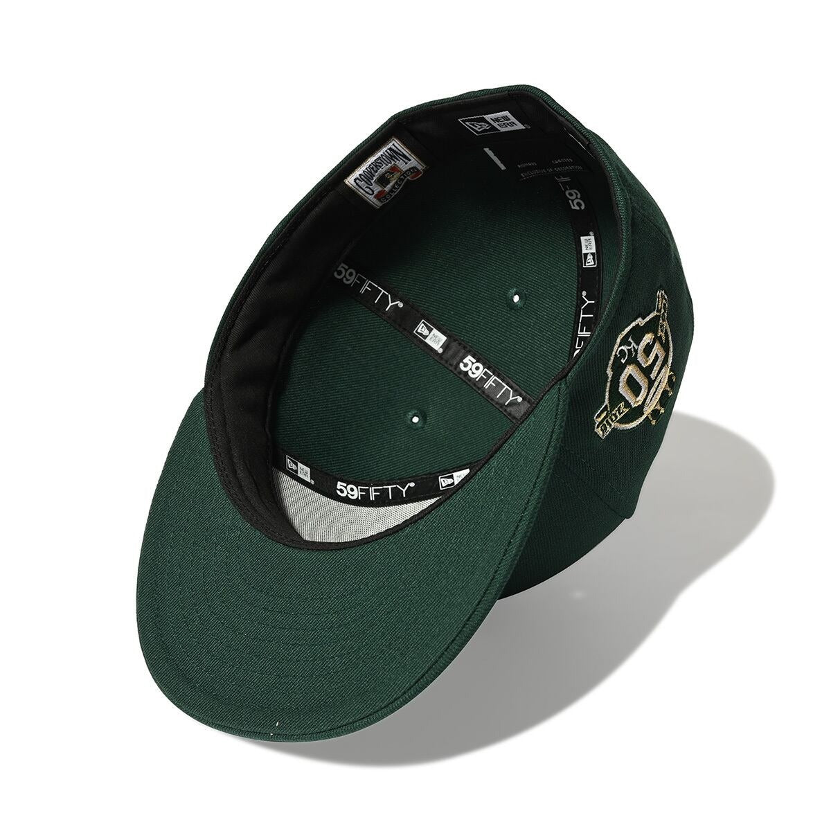 NEW ERA - Kansas City Royals CO 50th. Anniversary 59FIFTY DARK GREEN【70940914】