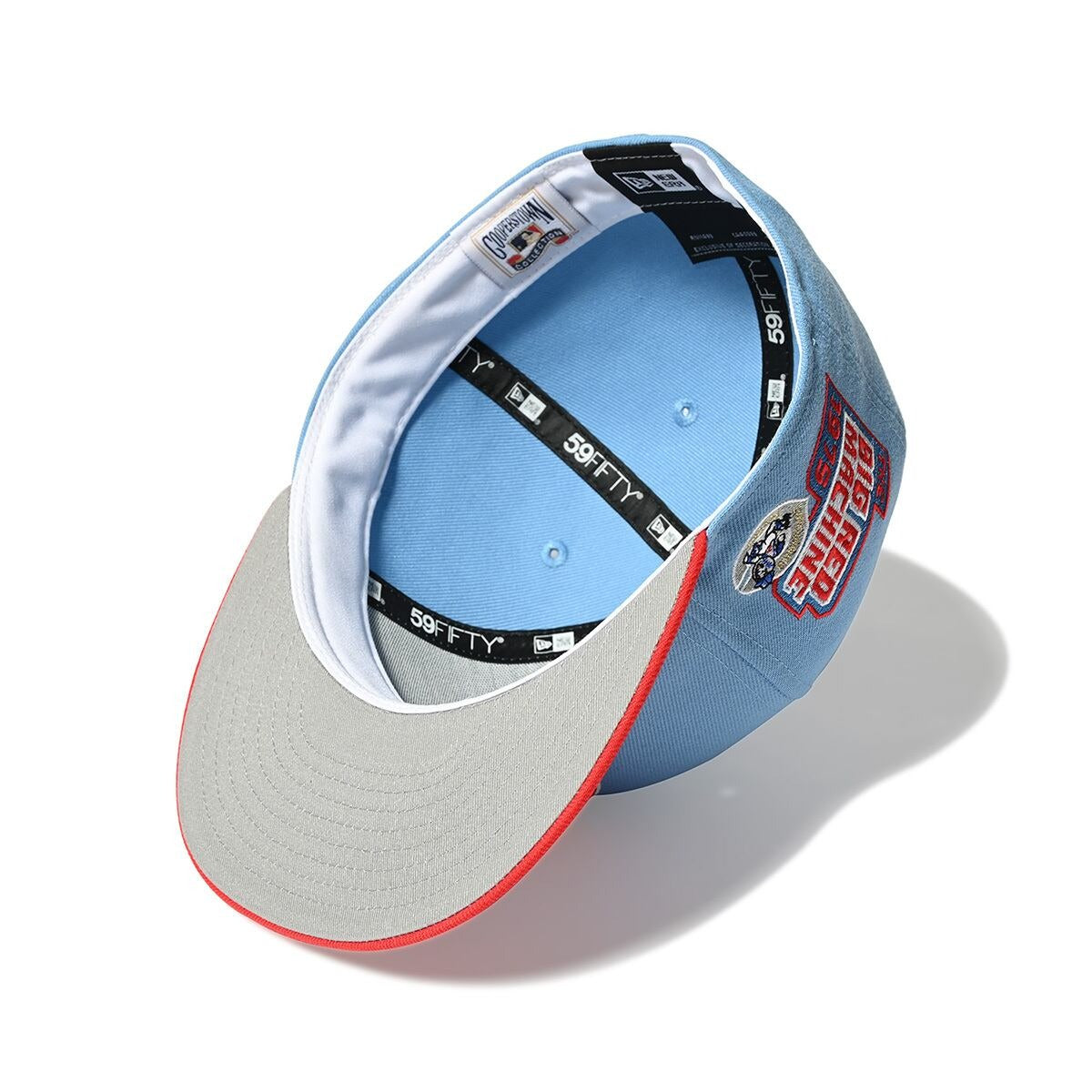 NEW ERA - Cincinnati Reds CO 1975 Big Red Machine 59FIFTY LIGHT BLUE/RED【70940918】