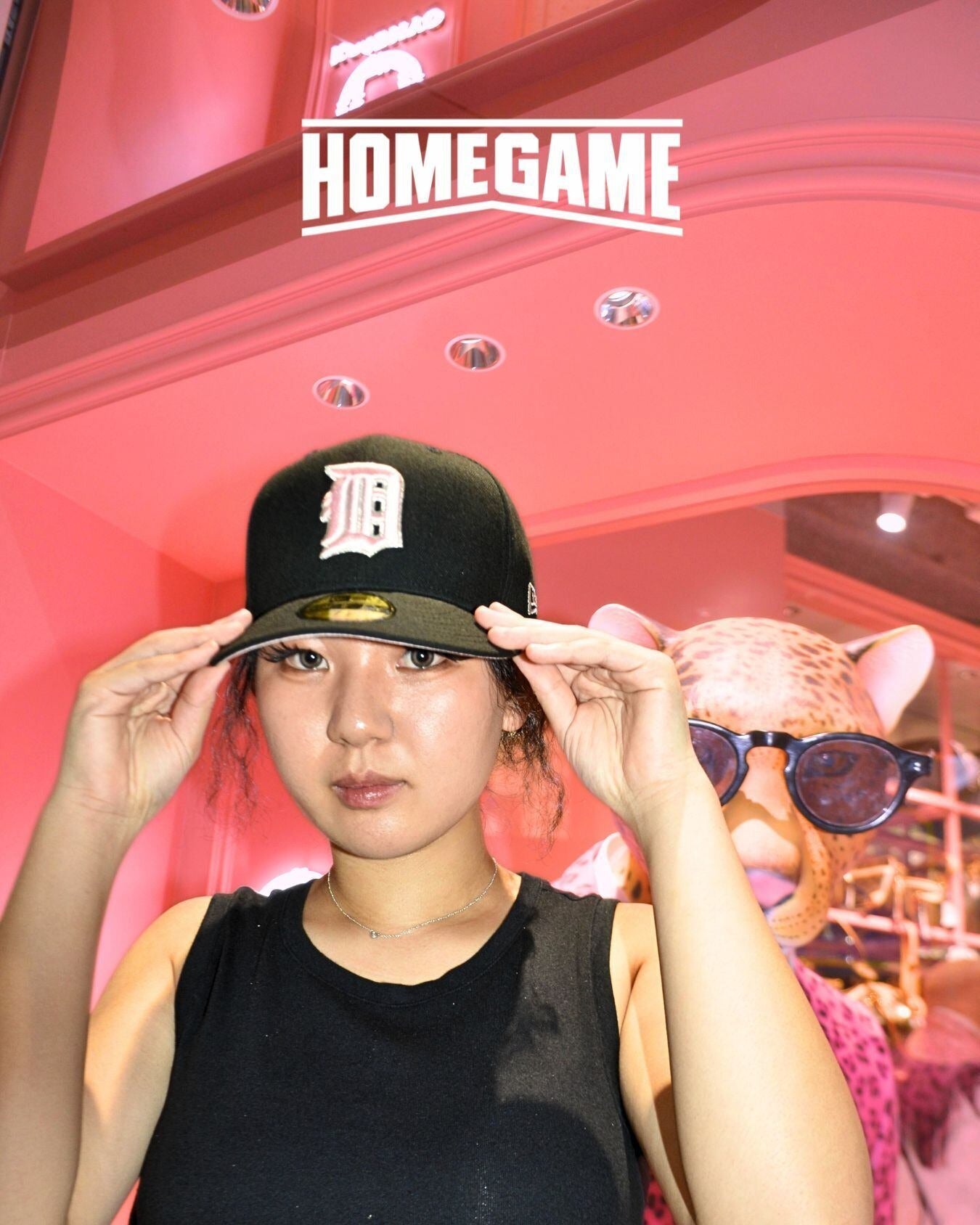 New Era - Detroit Tigers 1942 All Star Game 59FIFTY Black/Pink Form【70978322】