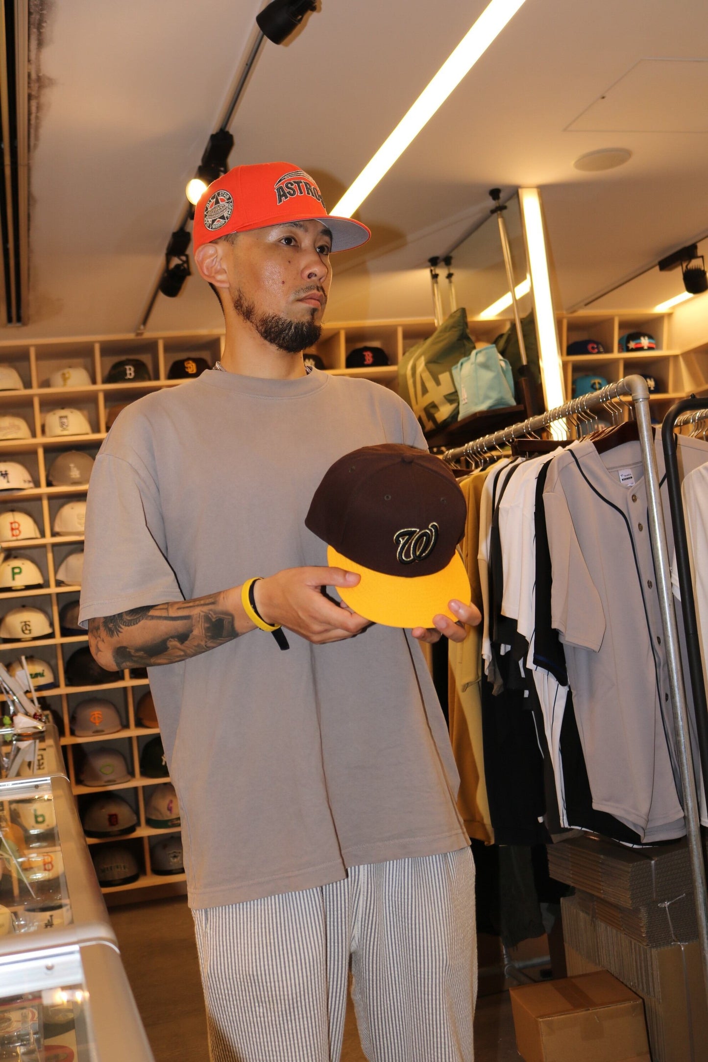 NEW ERA -  HOUSTON ASTROS CO 1968 ASG 59FIFTY ORANGE【70940905】