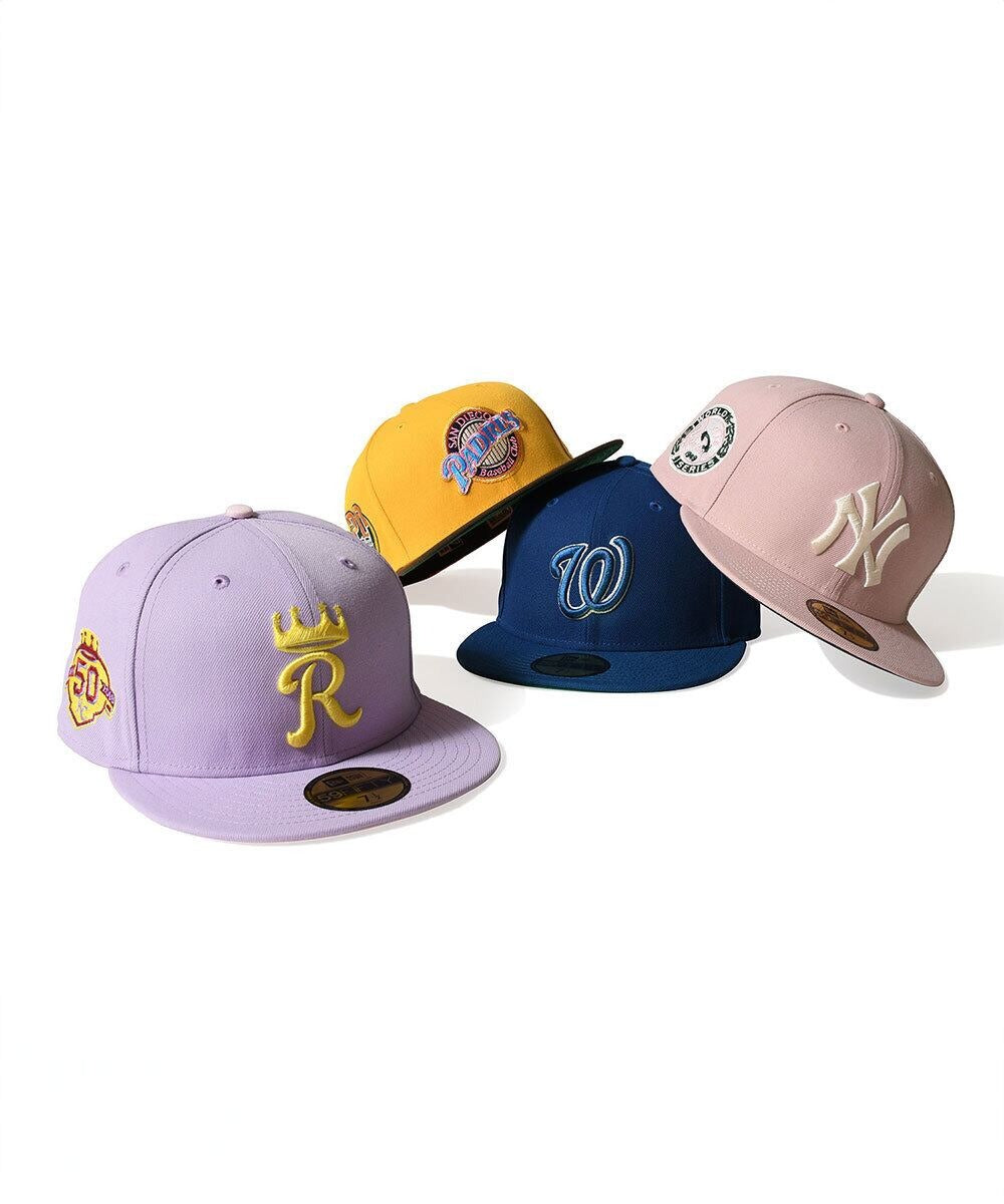NEW ERA - Washington Nationals CO 59FIFTY 2019 World Series Songbird Blue/Seashore【70982640】