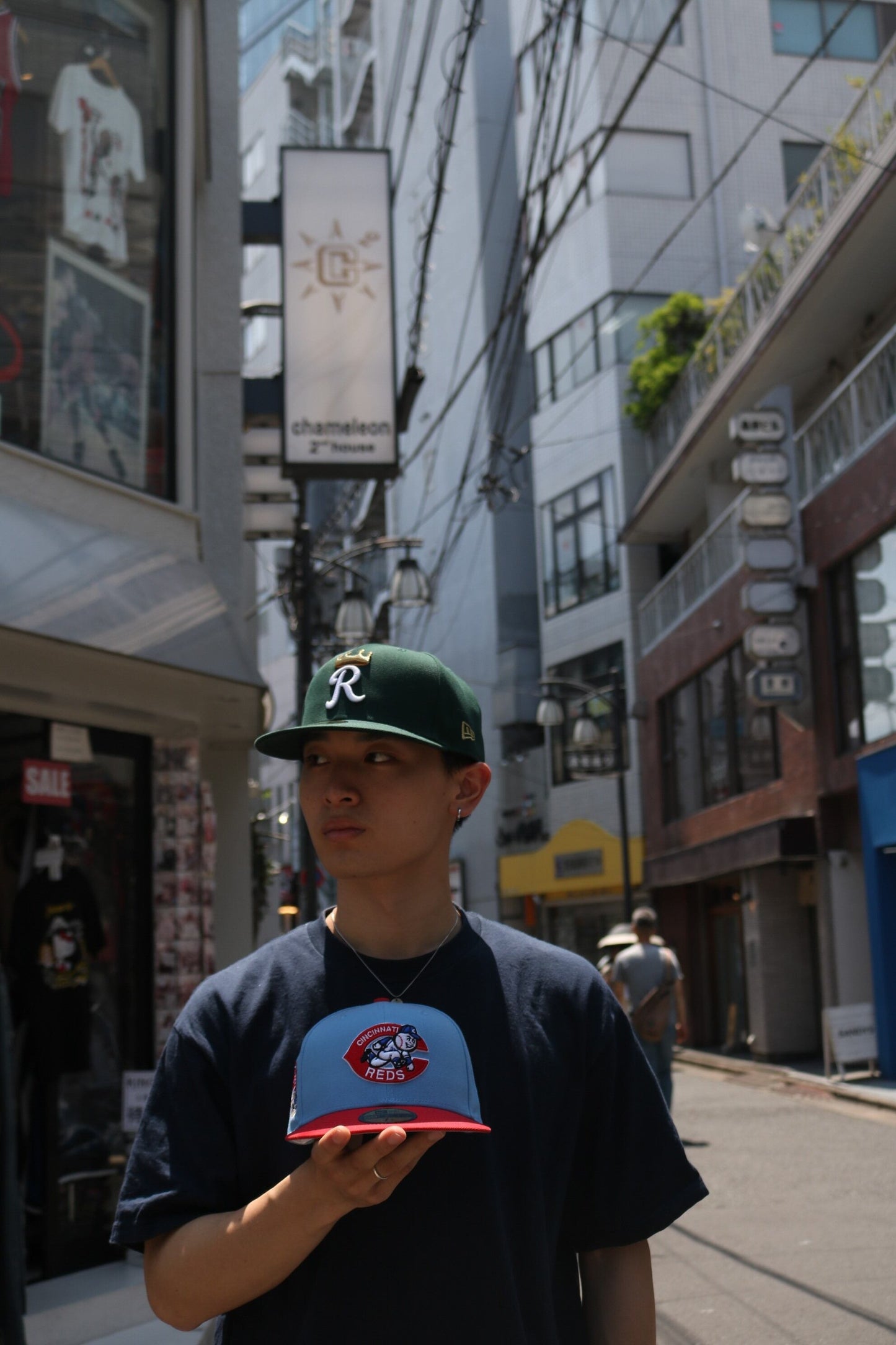 NEW ERA - Kansas City Royals CO 50th. Anniversary 59FIFTY DARK GREEN【70940914】