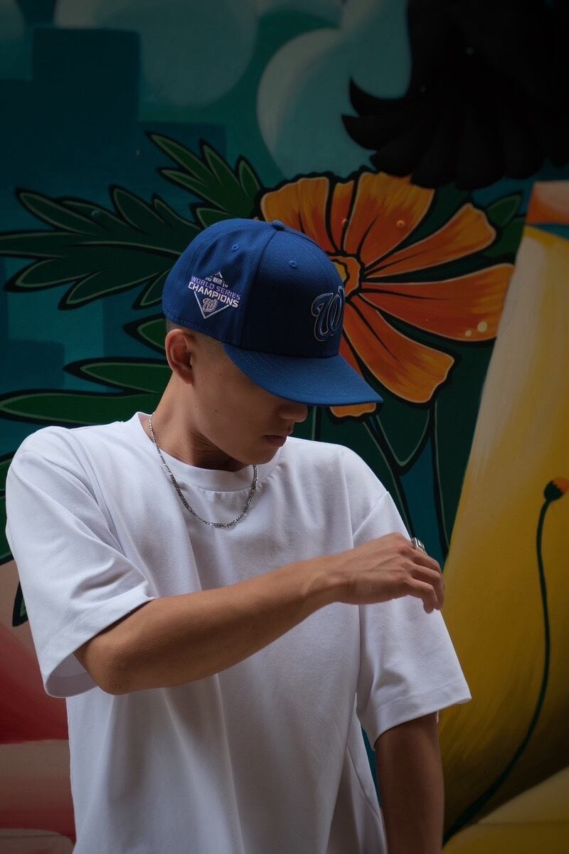 NEW ERA - Washington Nationals CO 59FIFTY 2019 World Series Songbird Blue/Seashore【70982640】