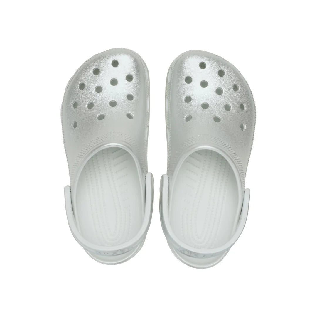 CROCS - CLASSIC TINTED METALLIC CLOG Moonlight【214010-1NK】