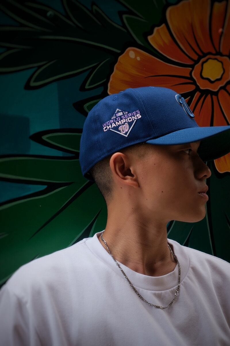 NEW ERA - Washington Nationals CO 59FIFTY 2019 World Series Songbird Blue/Seashore【70982640】