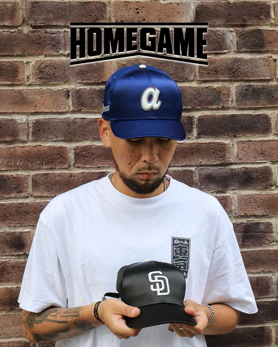 NEW ERA - ATLANTA BRAVES CO 59FIFTY SATIN D.ROYAL 【14882006】