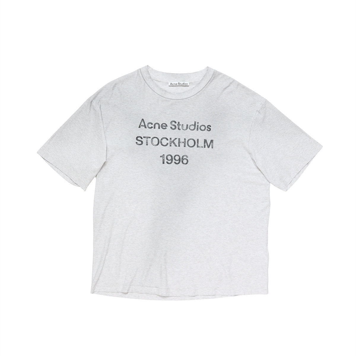 Acne Studios - LOGO T-SHIRTS Pale Grey Melange 【FN-UX-TSHI000017】